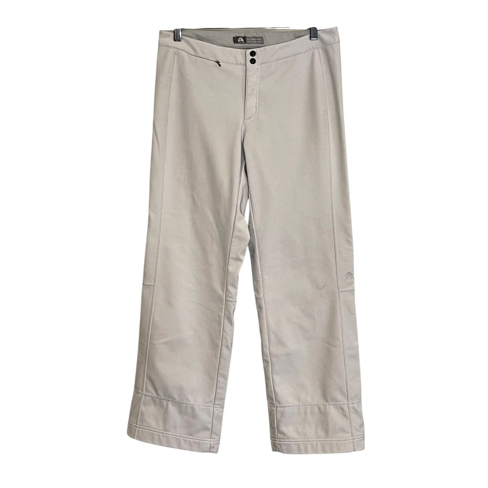 Nike ACG All Conditions Gear Fleece Lined Softshell Pants Gray Mens‎ Medium